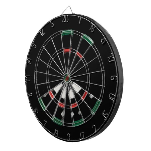 Dartboard voor serieuze cricketspeler dartbord (Voorkant Rechts)