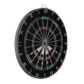 Dartboard voor serieuze cricketspeler dartbord (Voorkant Links)