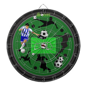 Dartboard voor Voetbal (football) Dartbord
