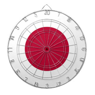 Dartboard with Flag of Japan Dartbord