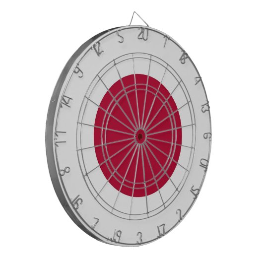 Dartboard with Flag of Japan Dartbord (Voorkant Links)