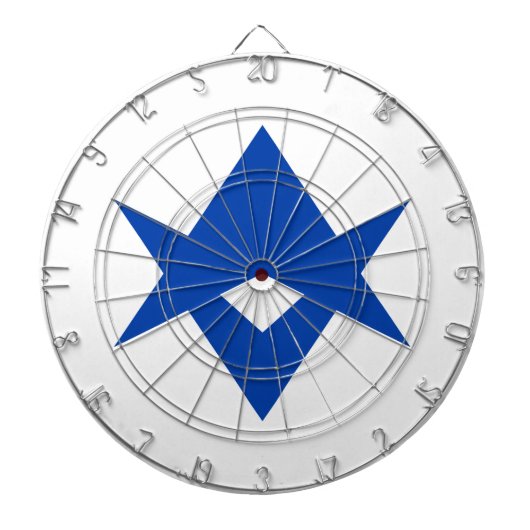 Dartboard with Flag of Toyota City, Japan Dartbord (Voorkant)