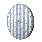 Dartbord Blauw & Wit Stripe (Voorkant Rechts)