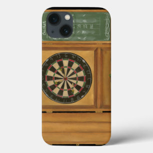 Dartbord met Cricket Scorebord iPhone 13 Hoesje