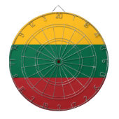 Dartbord met vlag van Litouwen (Voorkant)