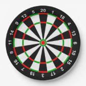 Dartbord Papieren Bordje (Voorkant)