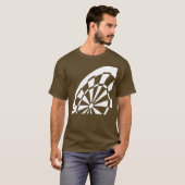 Dartbord T-shirt (Voorkant volledig)