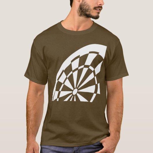 Dartbord T-shirt (Voorkant)