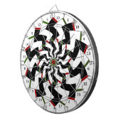 Dartbord Zigzag Ontwerp (Voorkant Rechts)