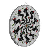 Dartbord Zigzag Ontwerp (Voorkant Links)