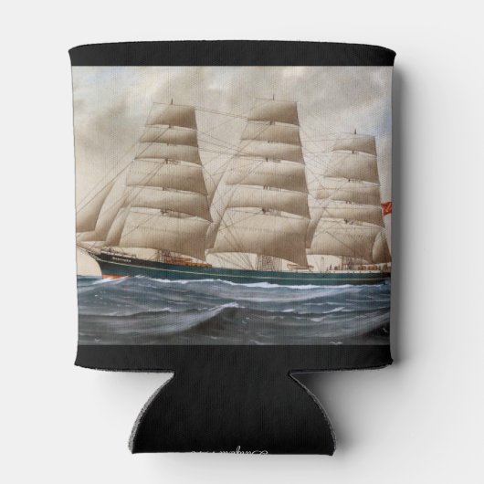 Dartford Zeilschip 1910 Blikjeskoeler (Achterkant)