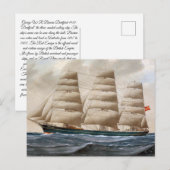 Dartford Zeilschip 1910 Briefkaart (Voorkant / Achterkant)