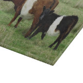 Dartmoor Belted Galloway Cow en Calf Snijplank (Hoek)