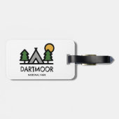Dartmoor National Park Bagagelabel (Achterkant horizontaal)