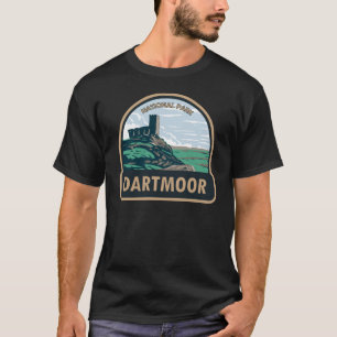 Dartmoor National Park Castle Ruins England T-shirt