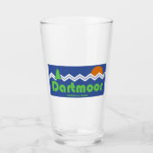 Dartmoor National Park Retro Glas (Voorkant)
