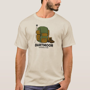 Dartmoor National Park-rugzak T-shirt