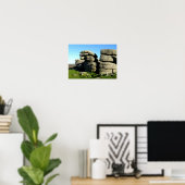 Dartmoor-torstenen Poster (Thuiskantoor)