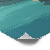 Dartmouth Devon Seaside Travel Poster (Coin)