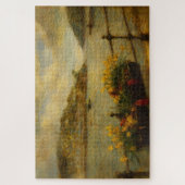 Dartmouth Harbor Turner Style Coastal Puzzle (Vertical)