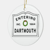 Dartmouth MA-keramisch Ornament invoeren (Links)
