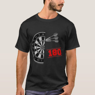Darts 180 punten Honderdtachtig cadeau T-shirt