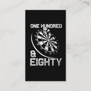 Darts 180 Triple 20 Dartboard 1080 Visitekaartje