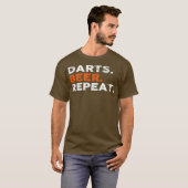 DARTS BIÈRE RÉPÉTER TSHIRT (Devant entier)
