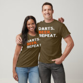 DARTS BIÈRE RÉPÉTER TSHIRT (Unisexe)