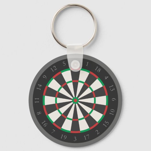 Darts Board sleutelhanger (Voorkant)