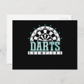 Darts Champion Briefkaart (Voorkant / Achterkant)