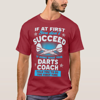 Darts Coach geslaagd T-shirt