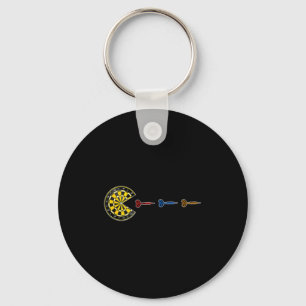 Darts - dart-man sleutelhanger
