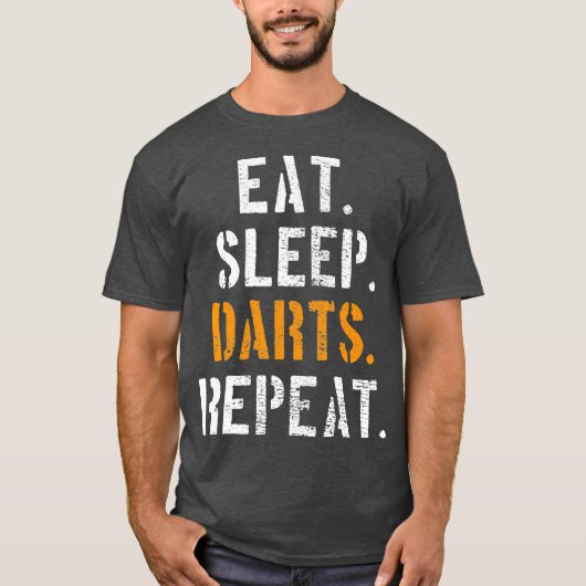 Darts Dart Player  Gift T-shirt (Voorkant)