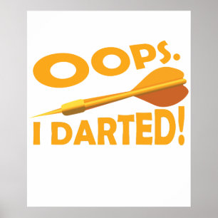 Darts Dart Poster
