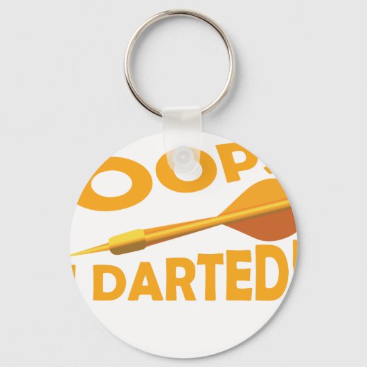 Darts Dart Sleutelhanger (Voorkant)