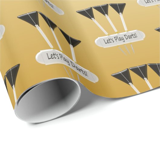 Darts Design Cadeaupapier (Rol Hoek)