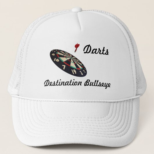 Darts Destination Bullseye Trucker Pet (Voorkant)
