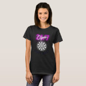 Darts every Afternoon   Dart Quote Meme  7 T-shirt (Voorkant volledig)