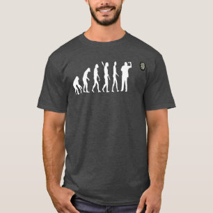 Darts Evolution Dartboard Speler Team T-shirt