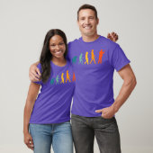 Darts Evolution Retro Dart player Darter T-shirt (Unisex)