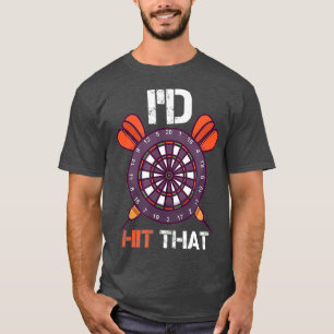 Darts-id heeft die bar 180 game-team club t-shirt