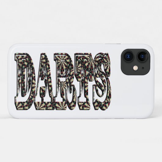 Darts is het woord. Case-Mate iPhone case (Achterkant (horizontaal))