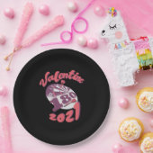 Darts is mijn Valentijn 2021 Papieren Bordje (Feest)