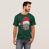 Darts Kerstkerstkerstkerstkerstkerstkerstkerstkers T-shirt (Voorkant volledig)