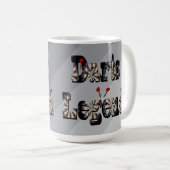 Darts Legend Afbeelding Logo, Koffiemok (Voorkant rechts)