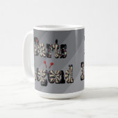 Darts Legend Afbeelding Logo, Koffiemok (Voorkant links)