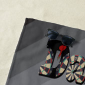 Darts Legend Afbeelding Logo, Strandlaken (In situ)