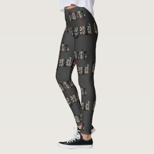 Darts legende is het woord, leggings