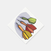 Darts Paper Napkins Servetten (Hoek)